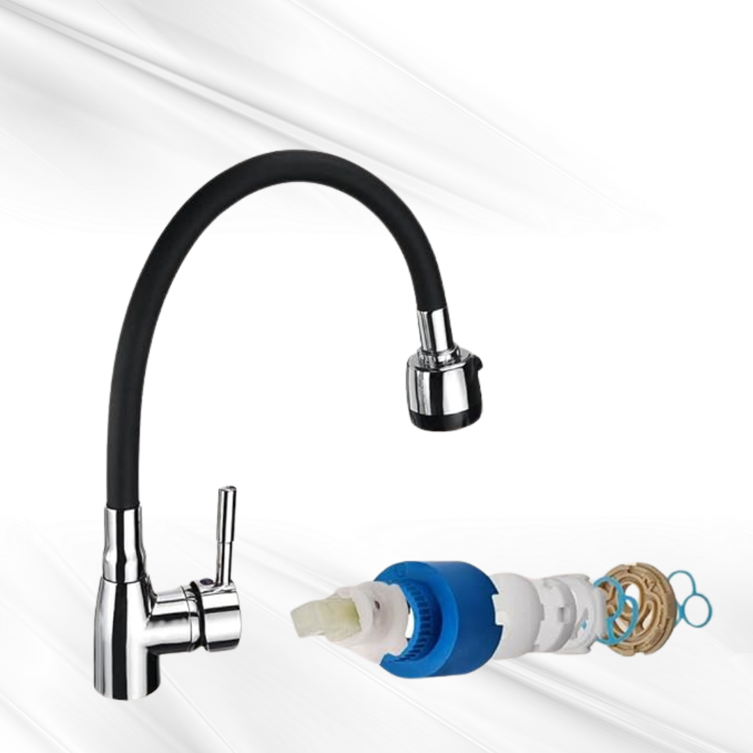 2 Way Flexible Neck for Kitchen & Bathroom Tap