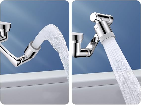 1080° Rotating Faucet Extender for kitchen faucet extension with 2 Water Outlet Modes