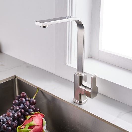 SQAURE KITCHEN SINK MIXER